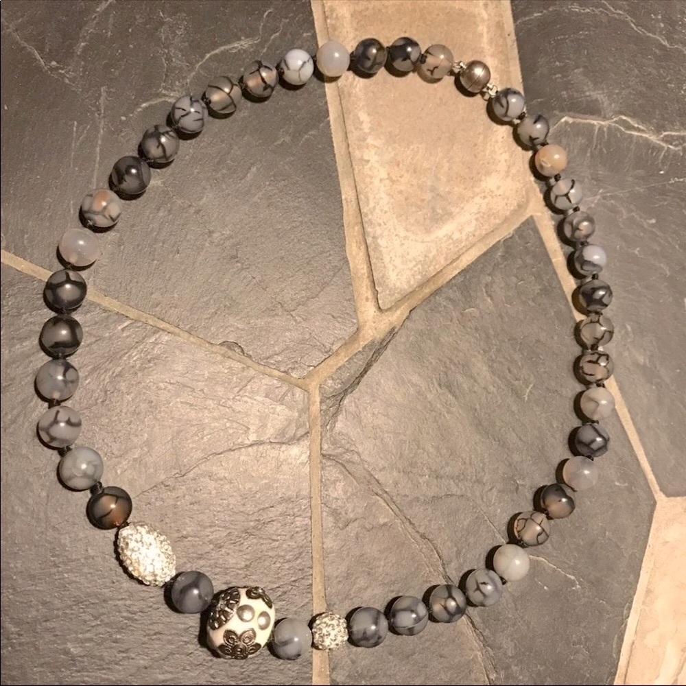 Moss Agate Necklace